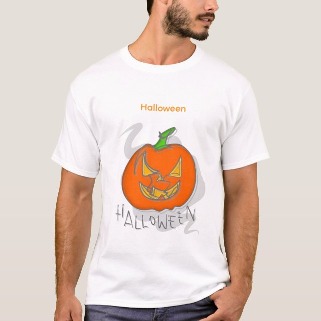 T-shirt Halloween vintage day (Front)
