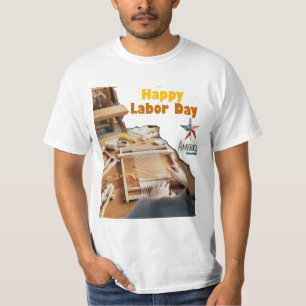 t-shirt happy labor day usa