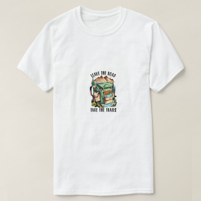 T-shirt hiking (Design Front)