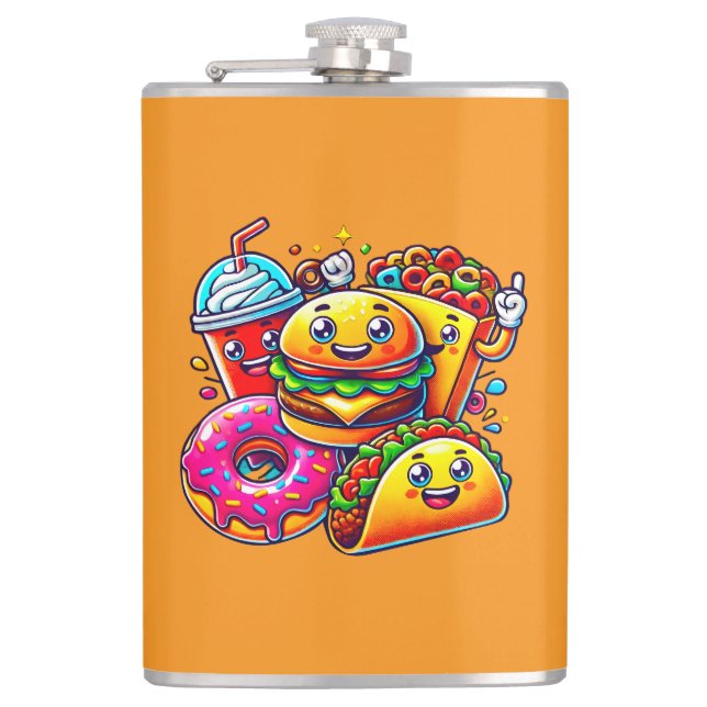 T-Shirt Hip Flask (Front)
