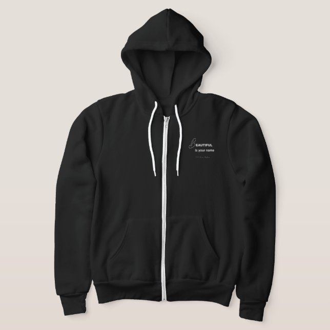 T-Shirt Hoodie (Laydown)