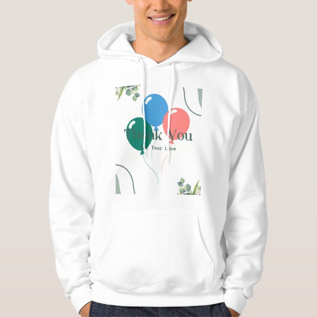 T-Shirt Hoodie (Front)