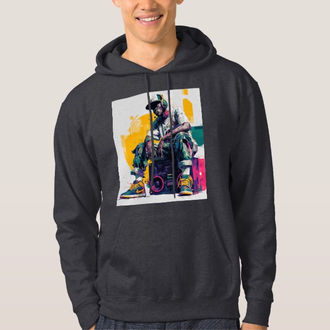 T-Shirt Hoodie (Front)