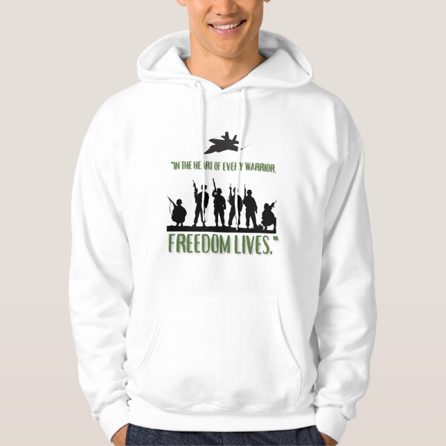 T-Shirt Hoodie (Front)