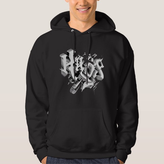 T-Shirt Hoodie (Front)