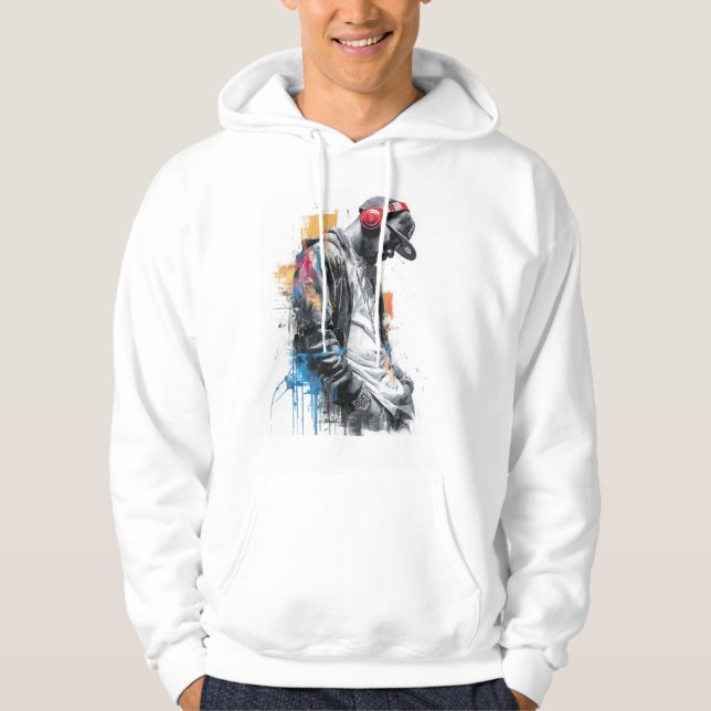 T-Shirt Hoodie (Front)