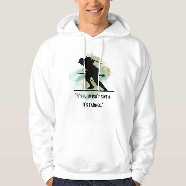 T-Shirt Hoodie (Front)