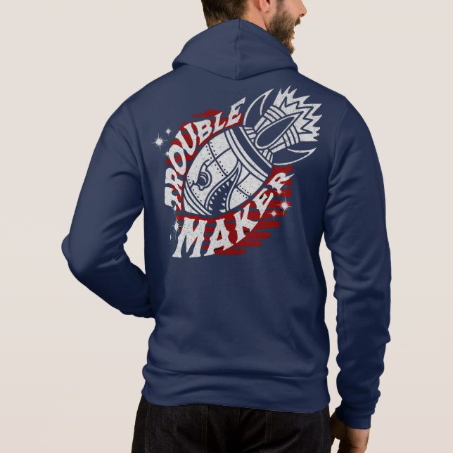 T-Shirt Hoodie (Back)