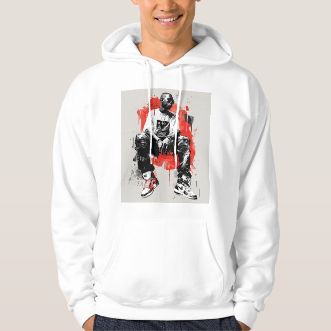 T-Shirt Hoodie (Front)