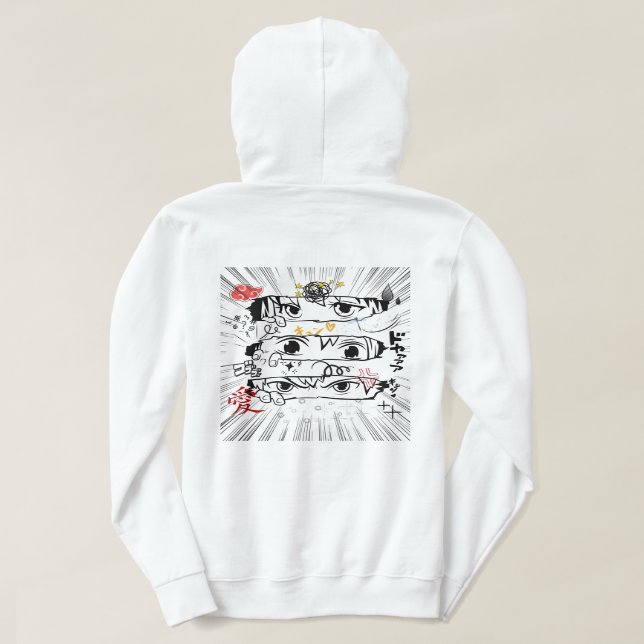 T-Shirt Hoodie (Design Back)