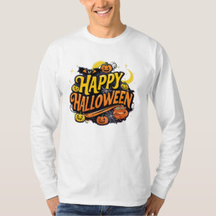 T-shirt/ Hoodies/ Sweatshirt Happy Halloween logo T-Shirt