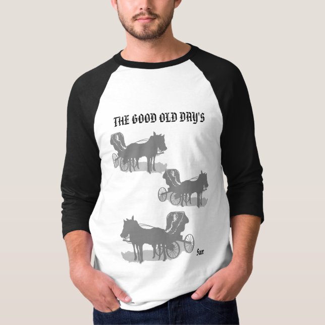 T-Shirt / horse & buggy (Front)
