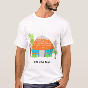 T-Shirt   House Wall Art   Small Cozy Home 