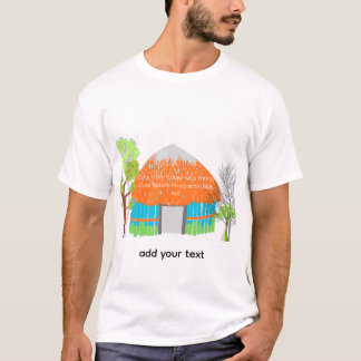 T-Shirt House Wall Art | Small Cozy Home