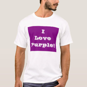T-Shirt I Love Purple