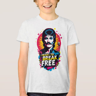T-shirt I Want to Break Free Tri-Blend Shirt