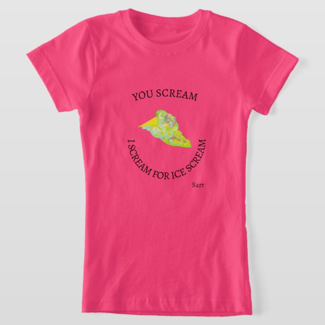 T-Shirt : Icecream Wishes (Laydown)