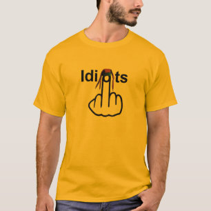 T-Shirt Idiots Flip