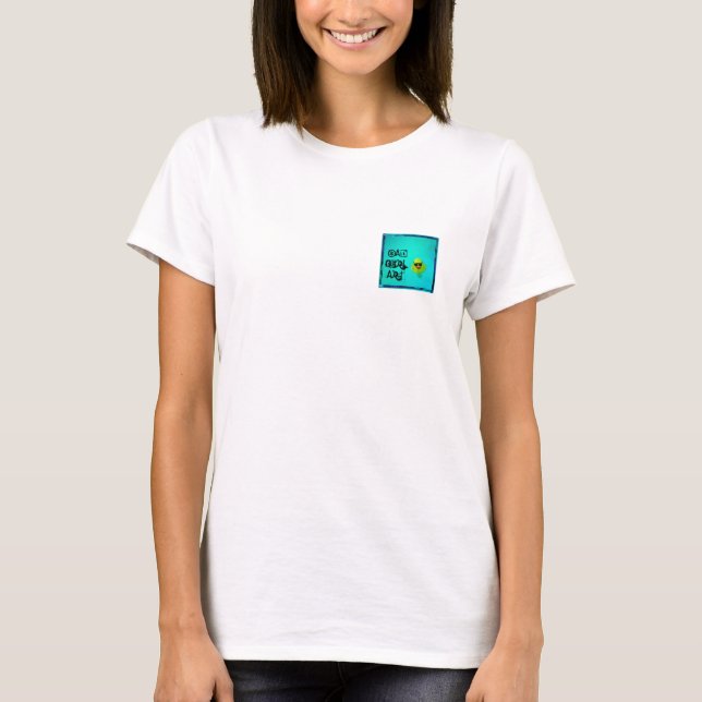T=SHIRT-I'M JUST PLAYING IN THE SAND. T-Shirt (Front)