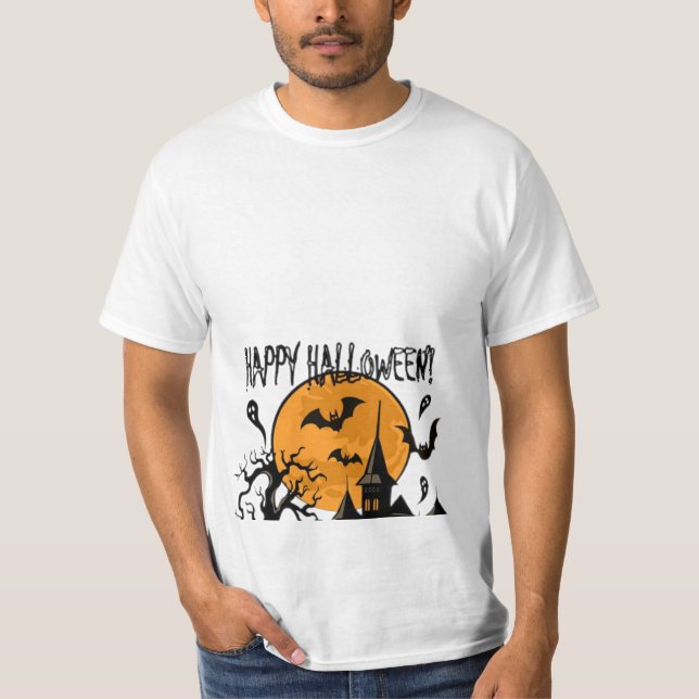 T-shirt image Halloween theme (Front)