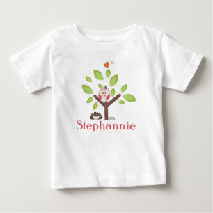 T Shirt Infant Clothing Love and Nature Girl Woodl