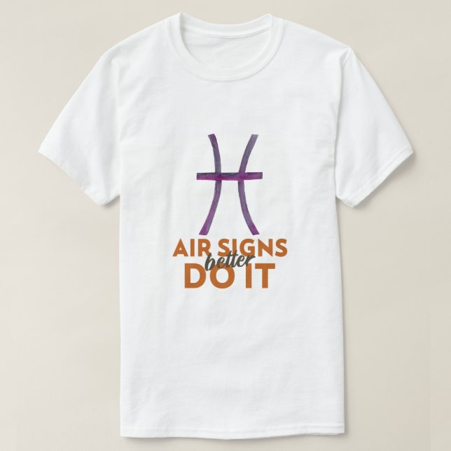 T shirt inspired by zodiac signs (Design Front)