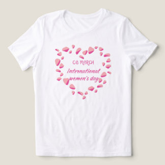 T-shirt -International women's day, Tri-Blend Shirt
