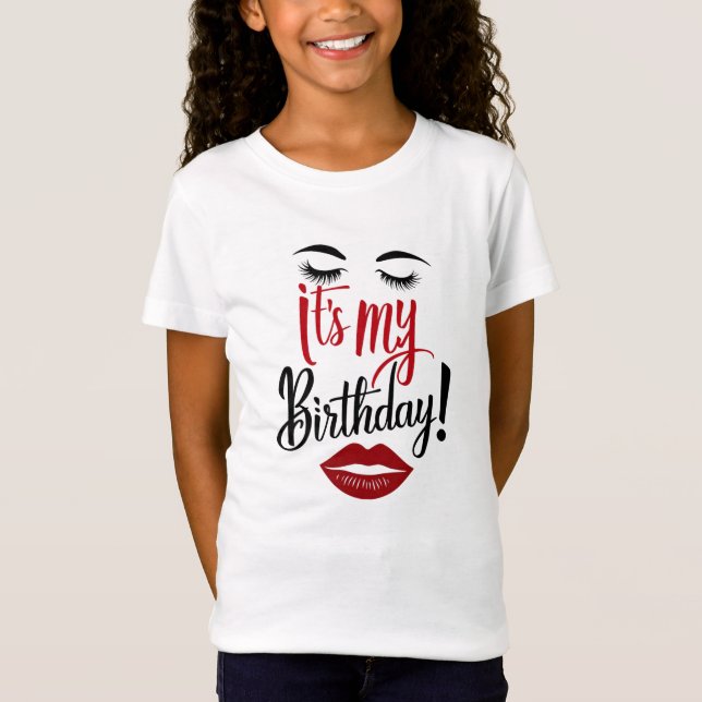 T-Shirt - It's My Birthday (Front)