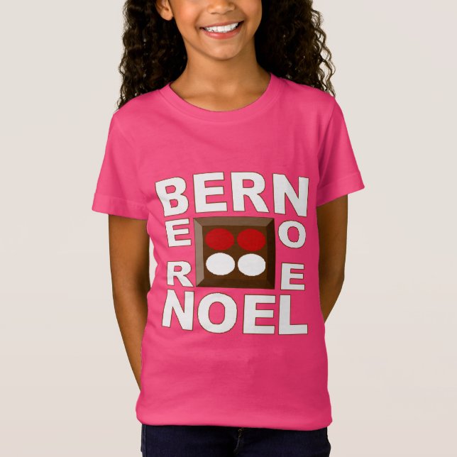 T-shirt jersey fin rose  Design BERN NOEL (Front)