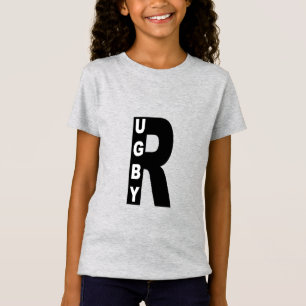 T-shirt jersey fine girls DESIGN RUGBY