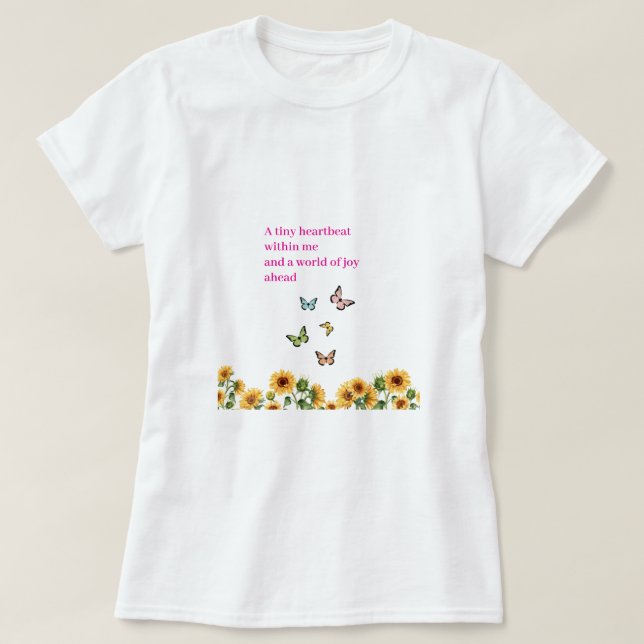 T- Shirt "Joy of a New Beginning" (Design Front)