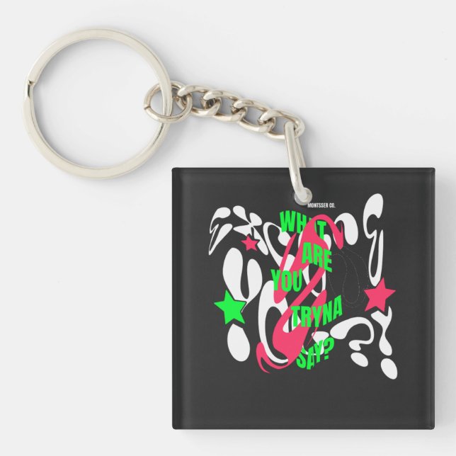 T-Shirt Key Ring (Front)