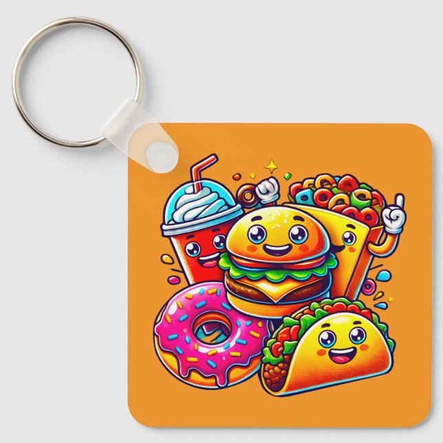 T-Shirt Key Ring (Front)