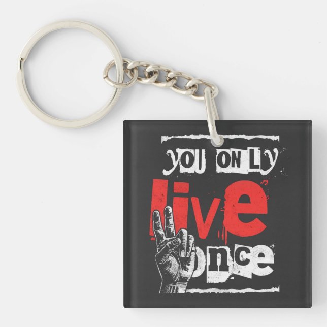 T-Shirt Key Ring (Front)