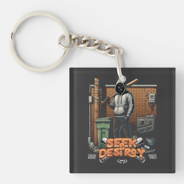 T-Shirt Key Ring (Front)