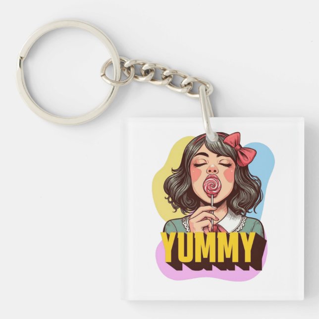 T-Shirt Key Ring (Front)