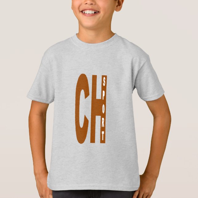 T-Shirt Kid DESIGN CH SPORT (Front)