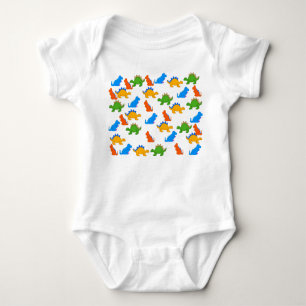 T-Shirt Kid's Baby Boys Dinosaur Collage Baby Bodysuit