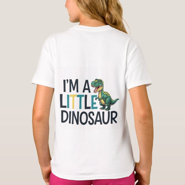 T-Shirt kids dinosaur design (Back)