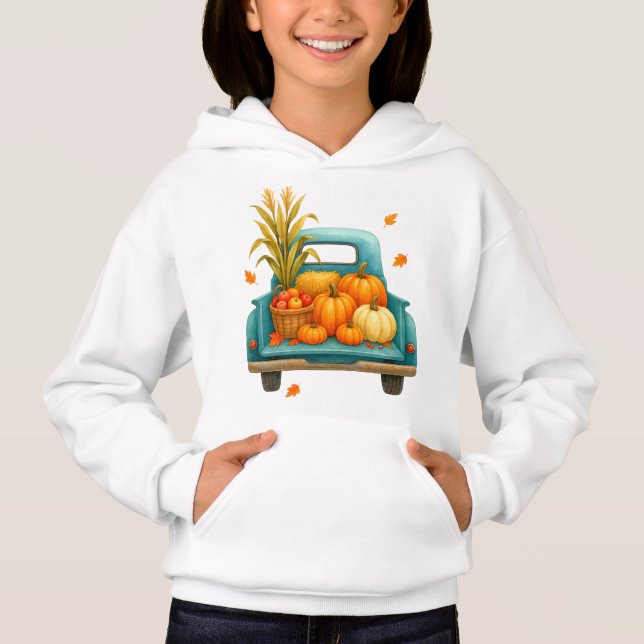 T-Shirt- Kids’ Fall Hoodie (Front)