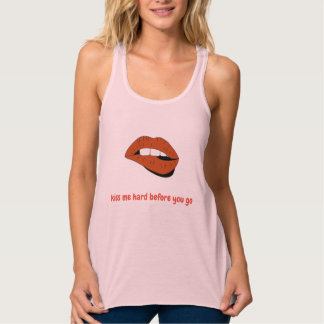 T-Shirt kiss me you Singlet