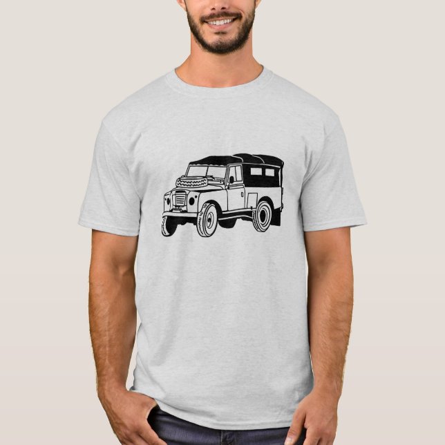 T-Shirt Landrover Series III (Front)