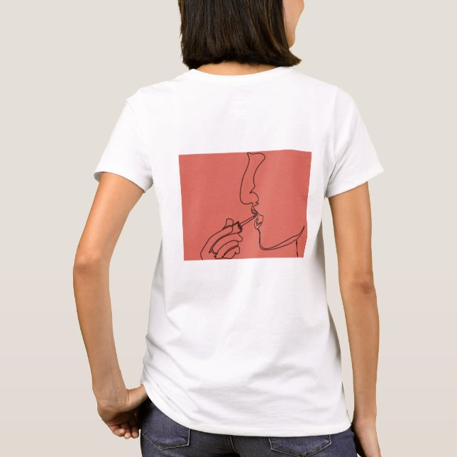 T-shirt 「Lip」 Tシャツ (Back)
