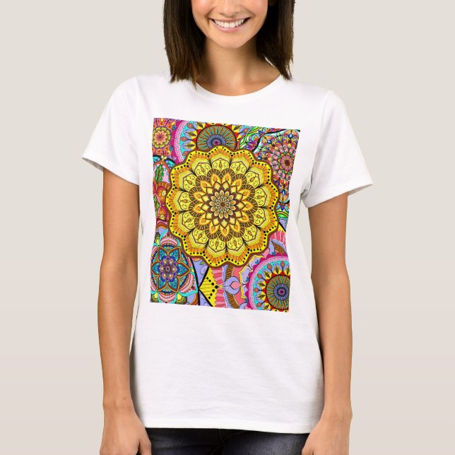 T-Shirt Mandala design (Front)