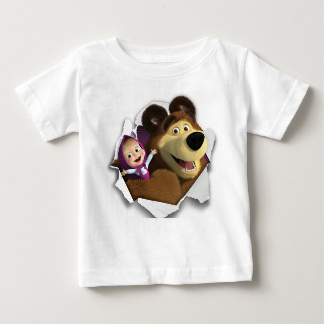 T-Shirt  Masha and the Bear (Front)