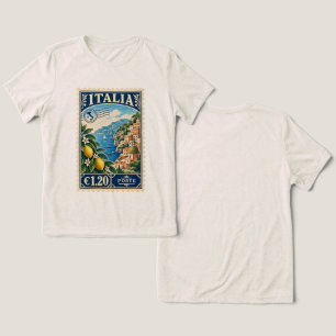 T-Shirt: Mediterranean Italy — Vintage Tri-Blend Shirt