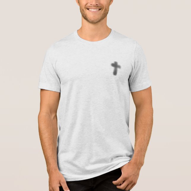 T SHIRT MENS BELLA TRI BLEND STYLE AND  DESIGN (Front)