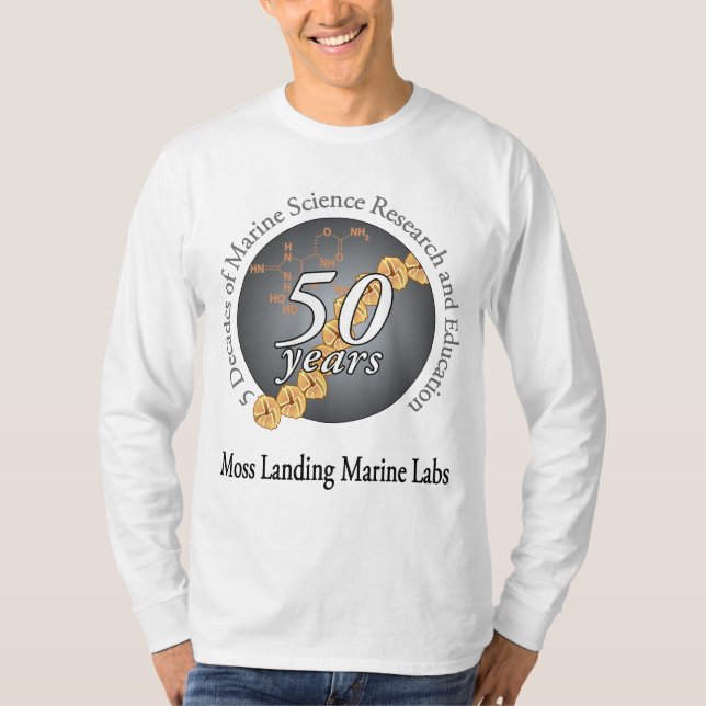 T-shirt (Men's): Long-sleeve, Bio/Chem (Front)