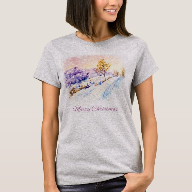 T-Shirt Merry Christmas  (Front)