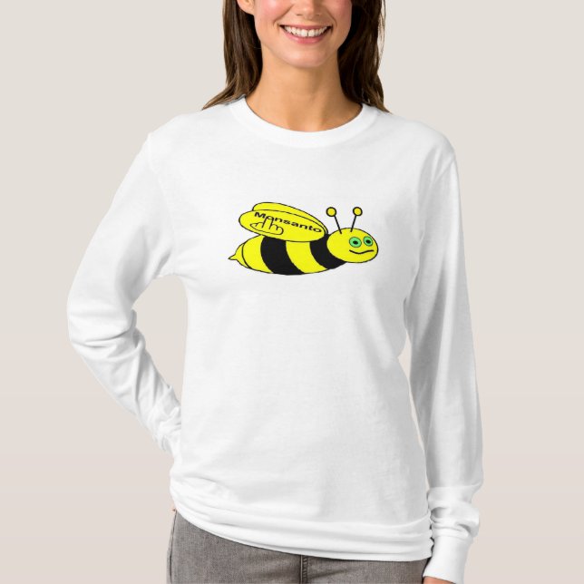 T-Shirt Monsanto Bee Flip (Front)